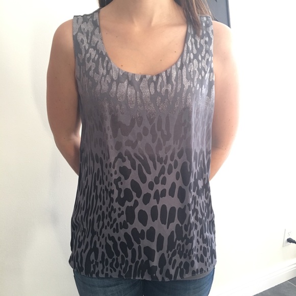 NY&Co Ombré Animal Print Top - Picture 1 of 3